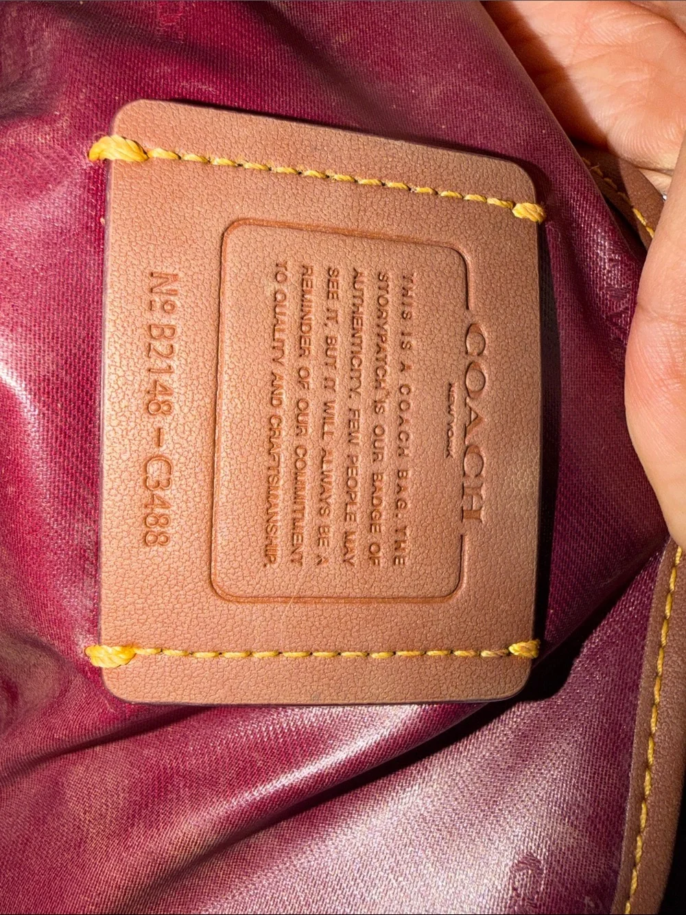 Coach Makeup Pouch